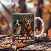 White Ceramic Mug Multiple Variants - Christmas - TreasuredTale