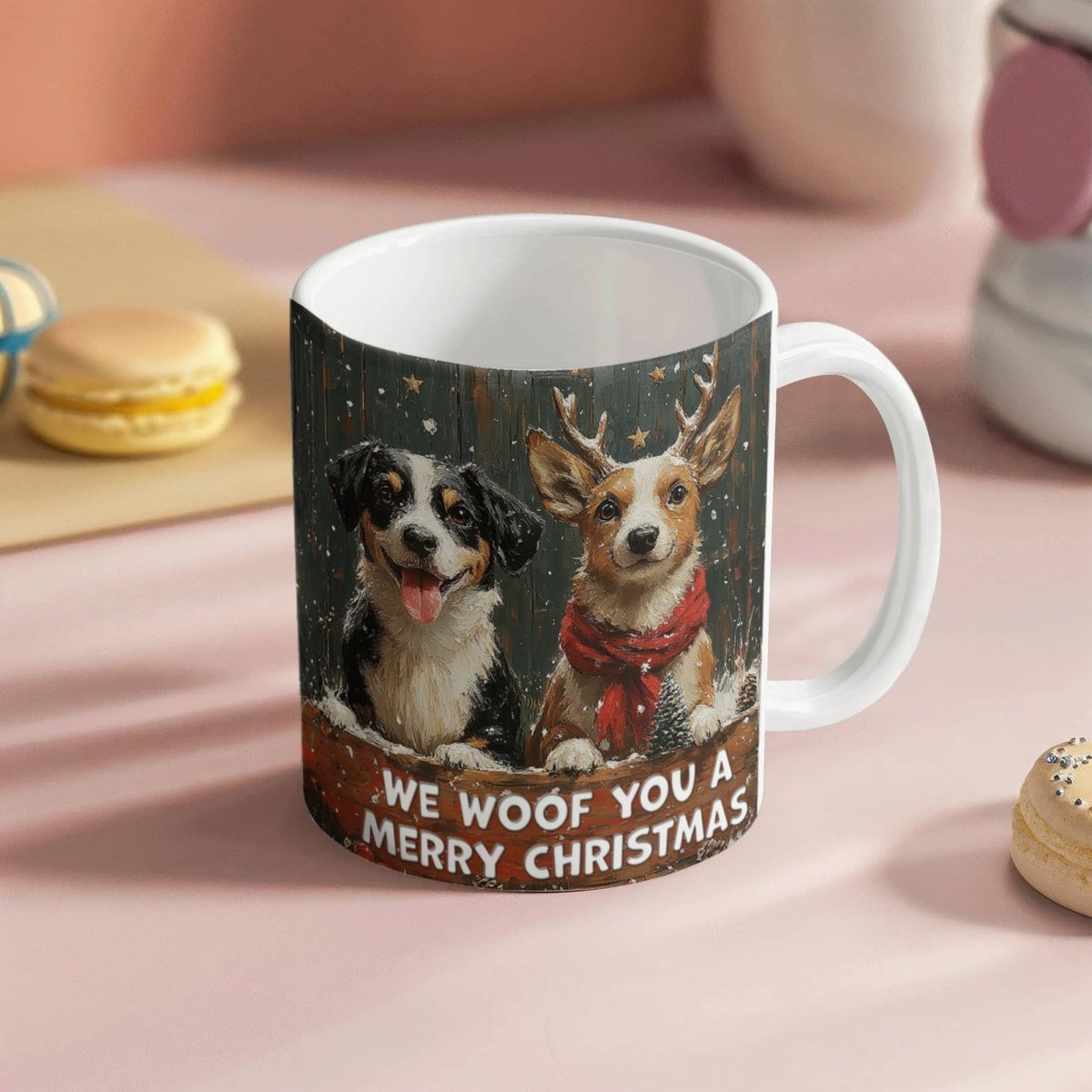 White Ceramic Mug Multiple Variants - Christmas - TreasuredTale