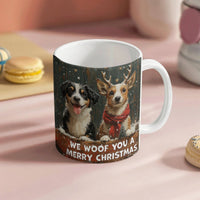 White Ceramic Mug Multiple Variants - Christmas - TreasuredTale