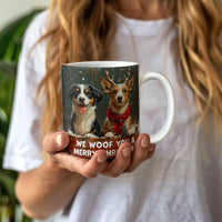 White Ceramic Mug Multiple Variants - Christmas - TreasuredTale