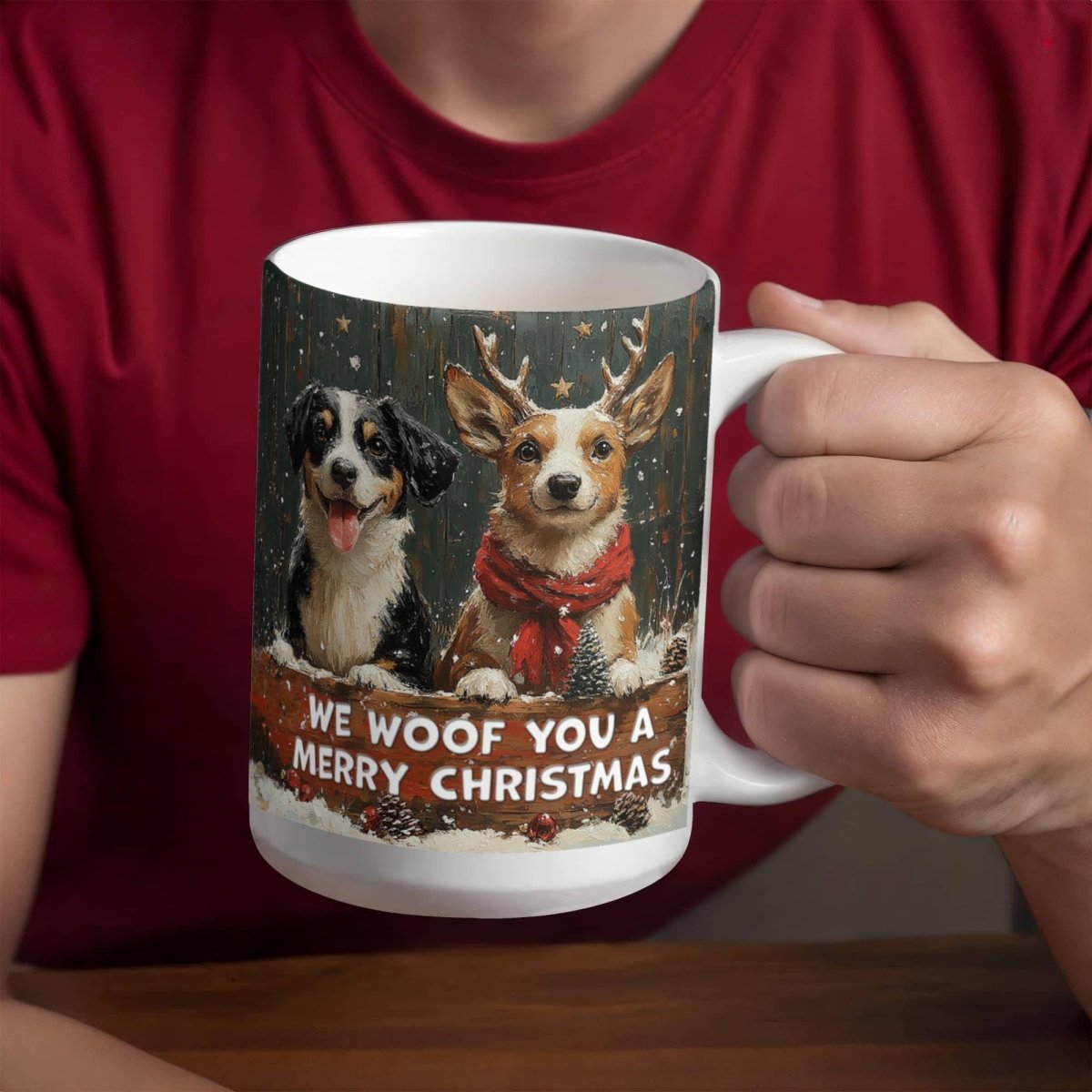 White Ceramic Mug Multiple Variants - Christmas - TreasuredTale