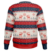 Woman Yells At Cat - Part 1 - Athletic Ugly Christmas Sweater Men, Ladies - TreasuredTale