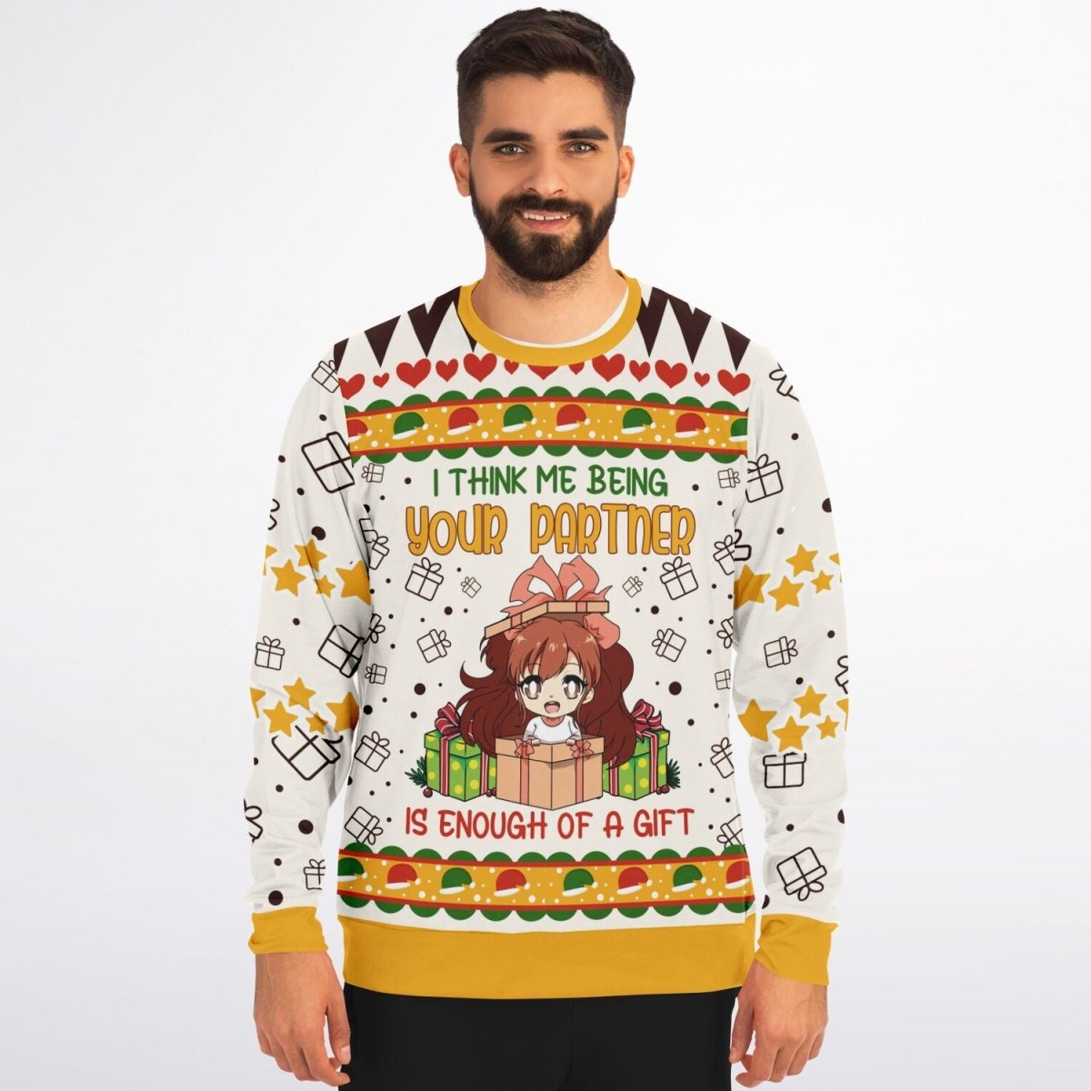 Your Partner is the Ultimate Gift Christmas Sweats - TreasuredTale