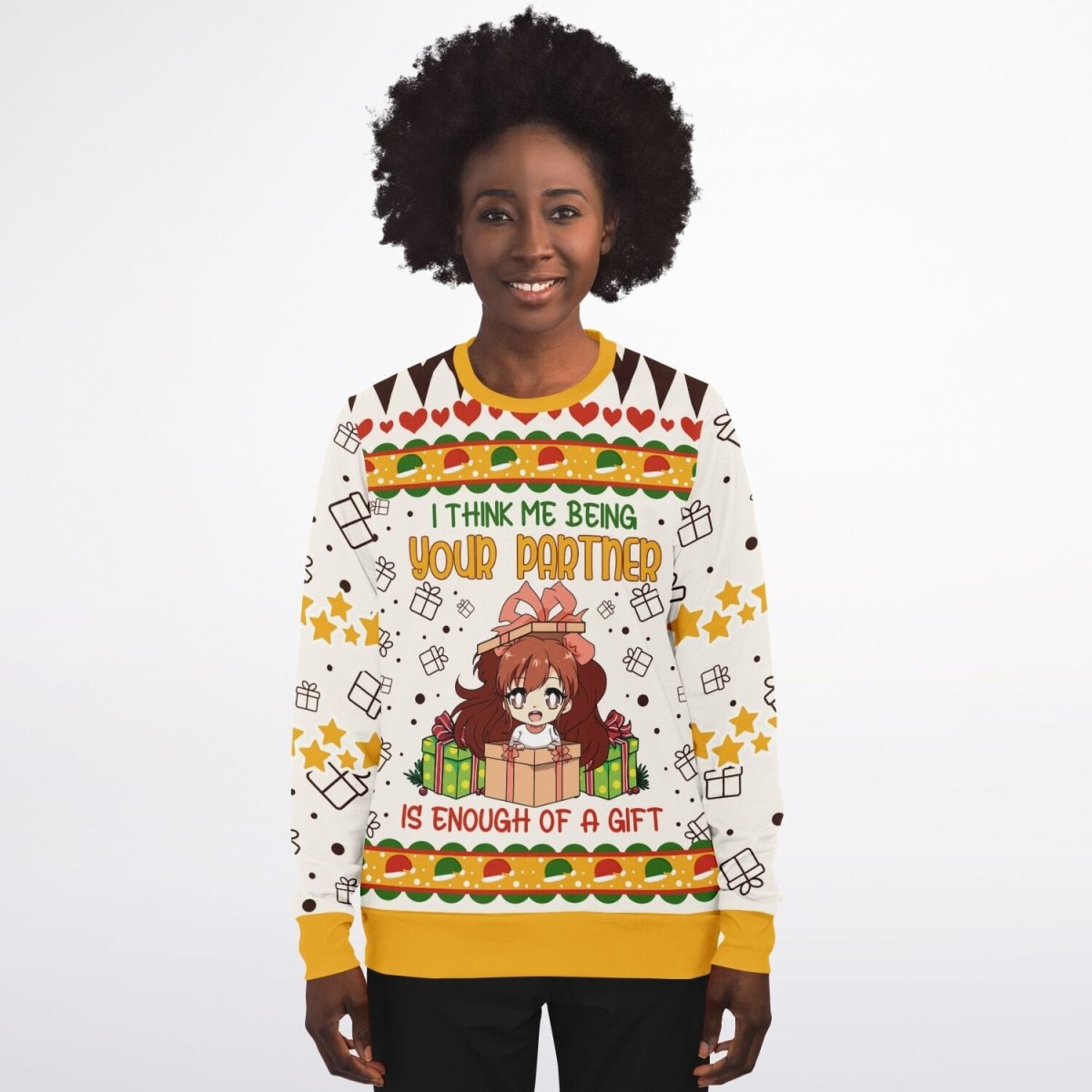 Your Partner is the Ultimate Gift Christmas Sweats - TreasuredTale